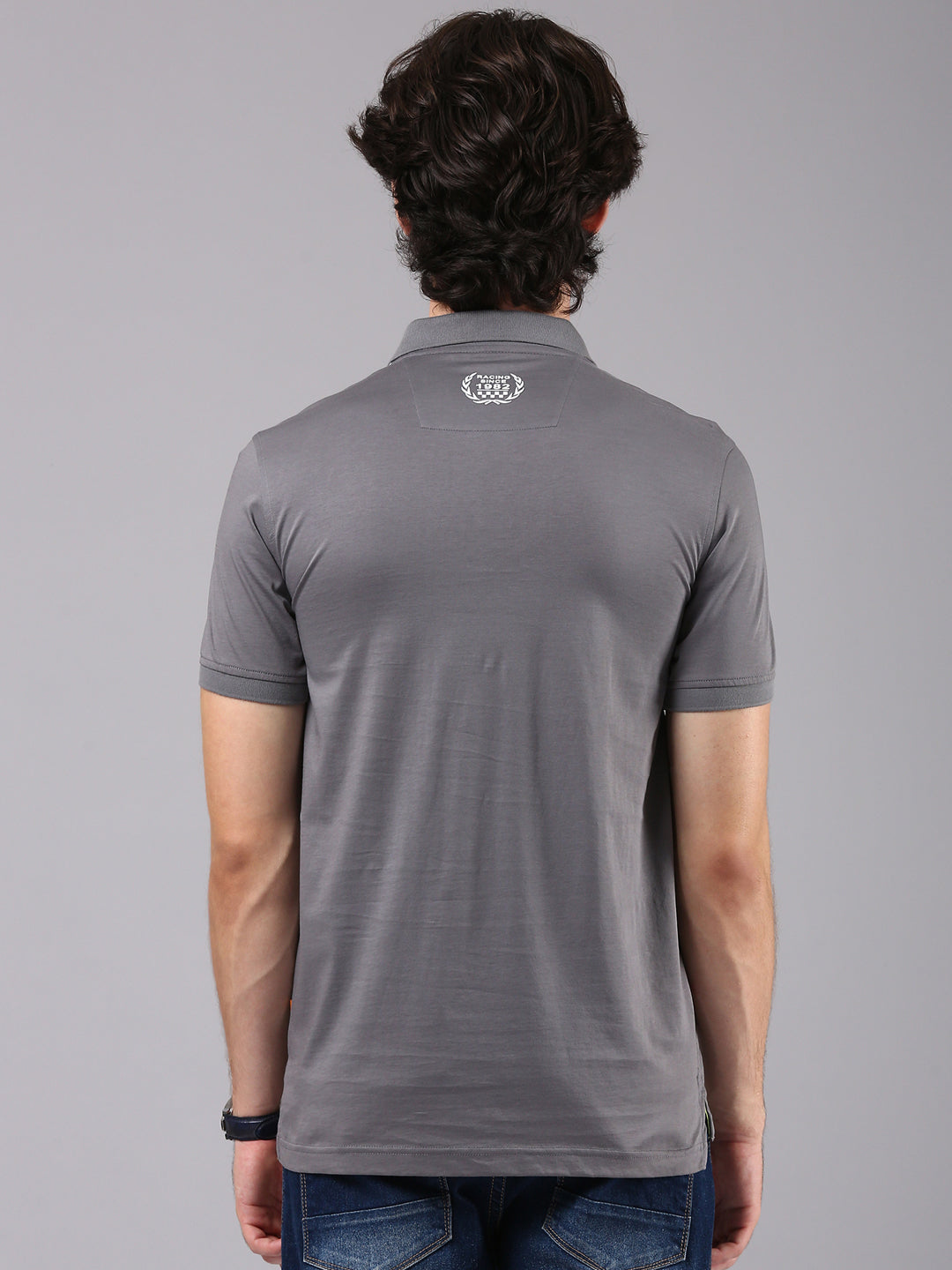 TVS Originals Racing 100% Cotton Mercerised Polo T-Shirt | 180 GSM | Sleek Zipper Placket | Soft Sheen Finish | Lightweight & Durable | Regular Fit | Heat-Sealed Neck | Premium Everyday Wear